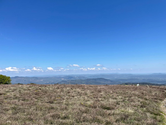 Depuis le plateau du Caroux, vers l\'est