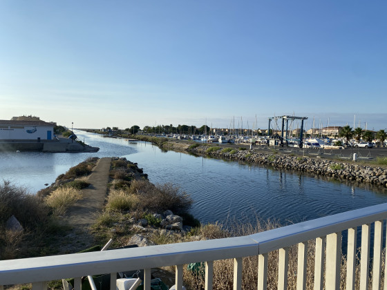 Depuis le pont du canal