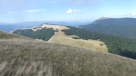 Depuis le sommet