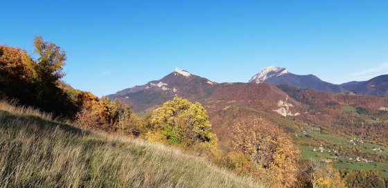 Depuis les hauteurs du Scialet