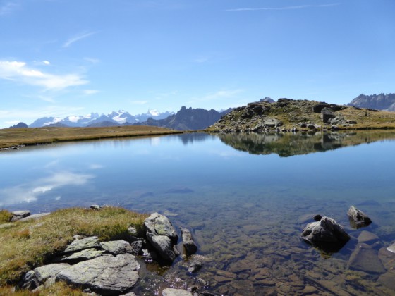 Dernier lac des Gardioles
