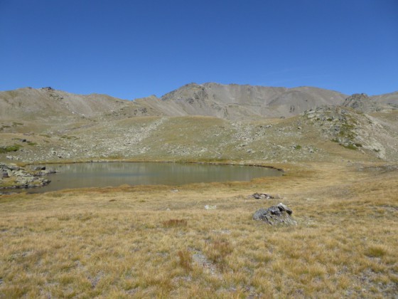 Dernier lac des Gardioles