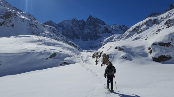 Dernière montée vers le refuge