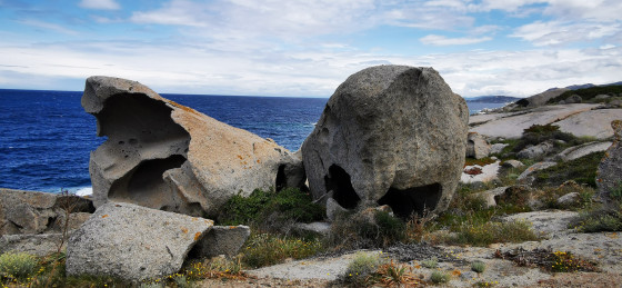 Des rochers particuliers