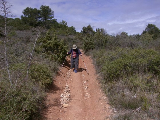 descente combe de la soupe au loup