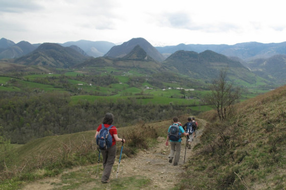 Descente de l'Erretzü