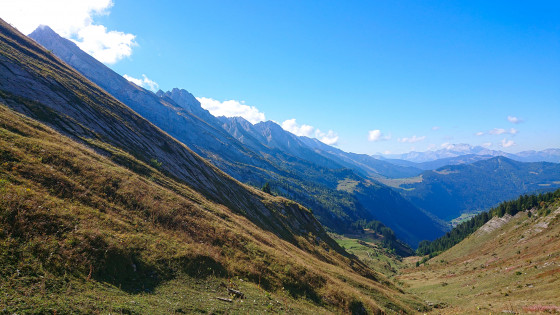 Descente de la Combe du Planet