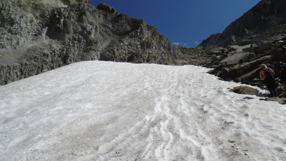 Descente du col de la Masse
