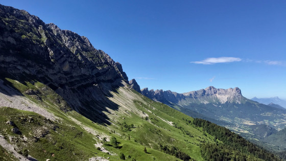 Descente du Pas de Berrièves