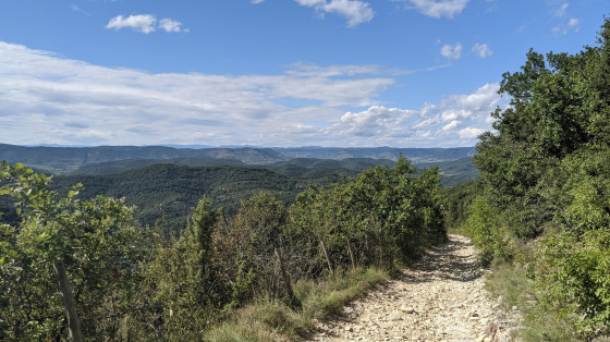 Descente du plateau