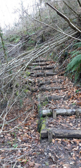 descente et arrivée vers la rivière largentière