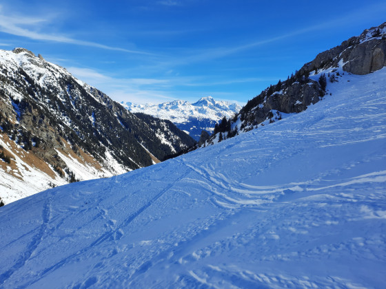 Descente par le Vallon de Pouprezaz