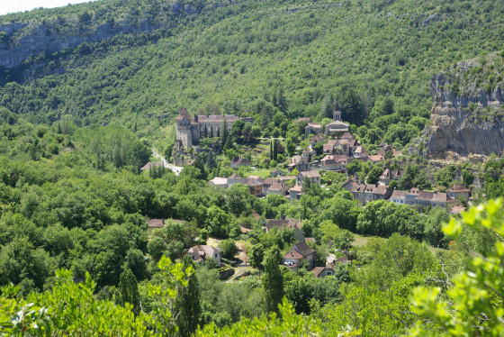 Descente sur Cabrerets