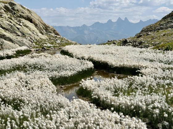 Descente sur la lac de la Croix