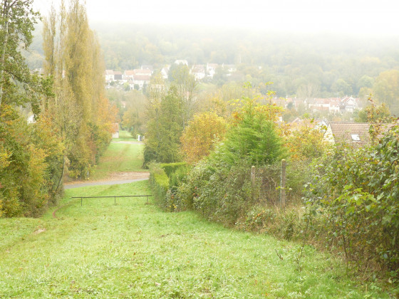 Descente vers Courcelles