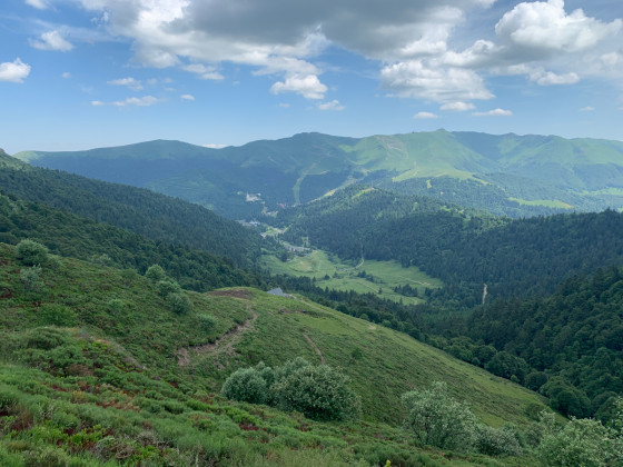 Descente vers le buron