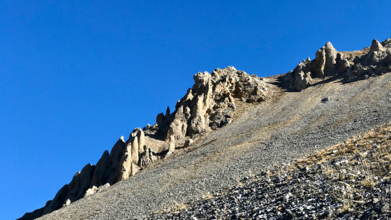 Descente vers le Lac Chavillon