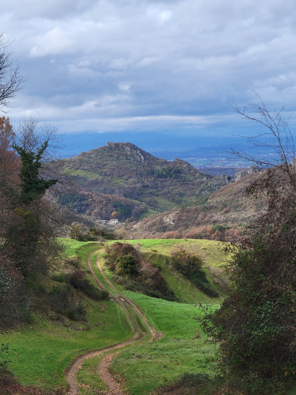 Descente vers Saint Genis