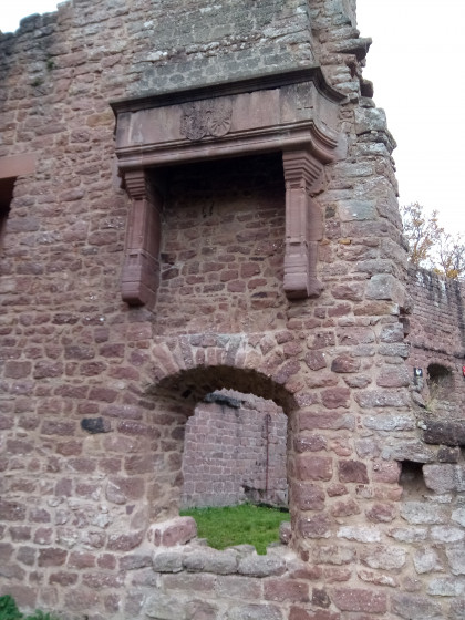Détail du château de Wangenbourg