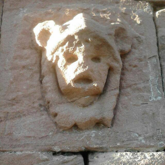 Détail du château du Bilstein