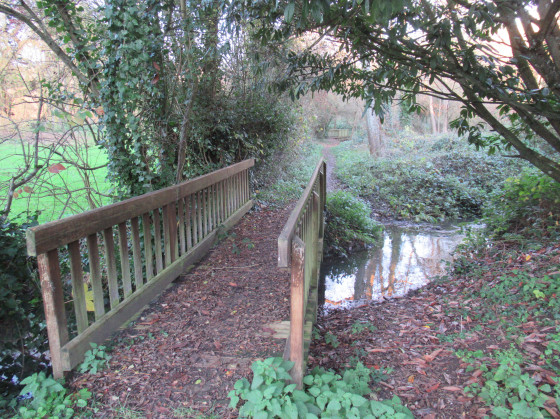 Deux petits ponts de bois...