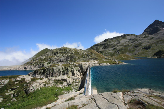 Digue du lac de Cottepens