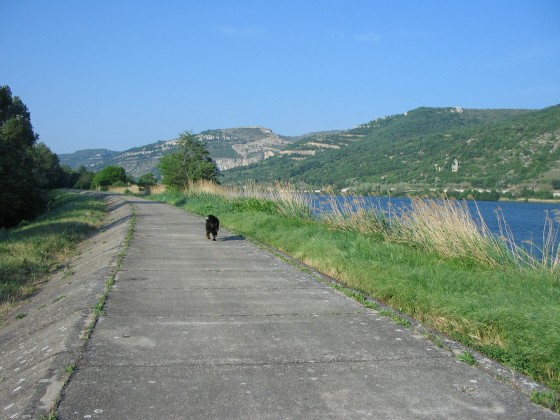Digue entre Rhône et Petit-Rhône