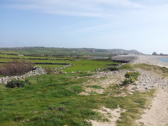 Digue de galets