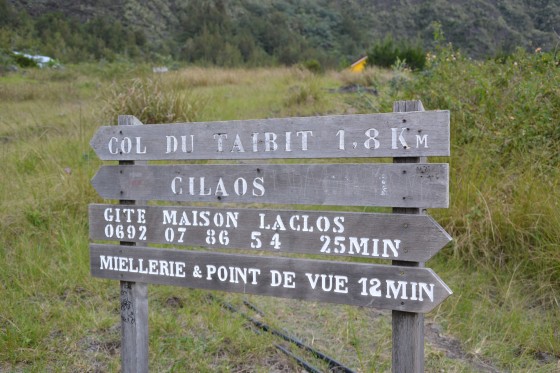 Direction le Cirque de Cilaos