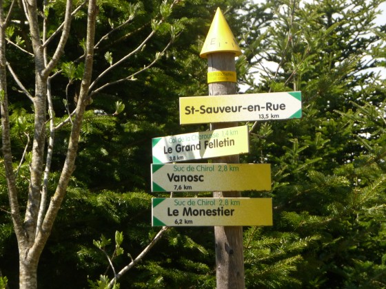 Direction Le Grand Felletin