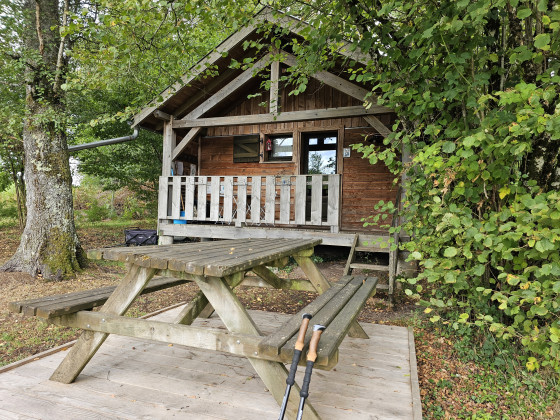 chalet en bord d\'étang