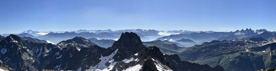 Du Mont-Blanc aux Aiguilles de la Saussaz
