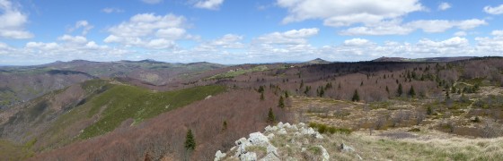 Depuis le sommet, panorama