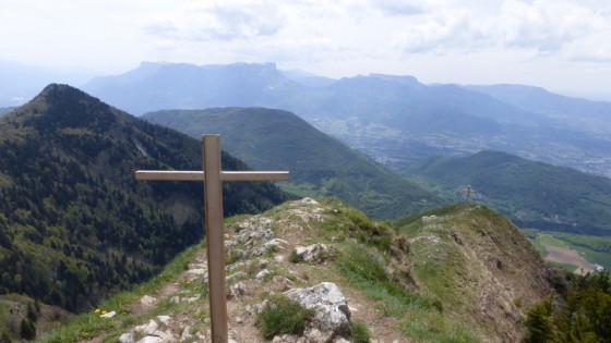 Du sommet de la Galoppaz vers le Sud-Ouest