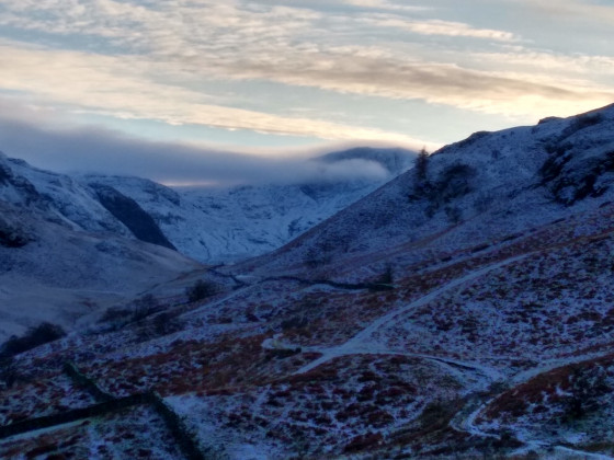 Early Morning view of Upper Borrowdale