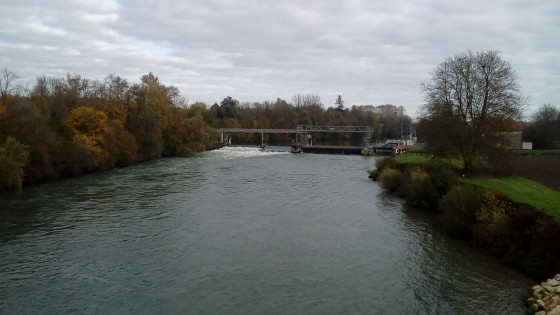 Écluse sur la Marne