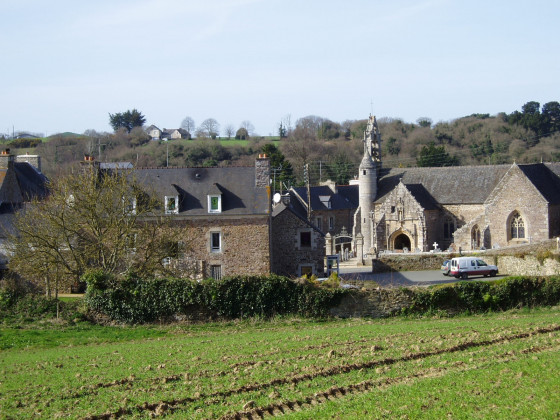 Eglise de Lanloup et point de départ