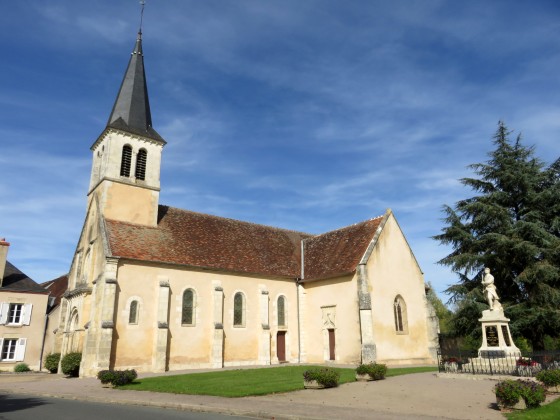 Eglise de Saint-Martin &agrave; Mers-sur-Indre