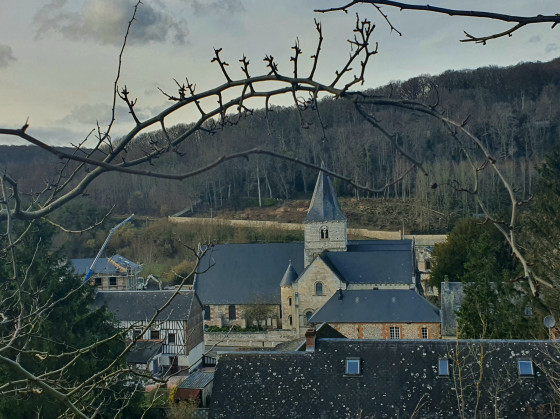 Eglise de Saint-Wandrille Rançon