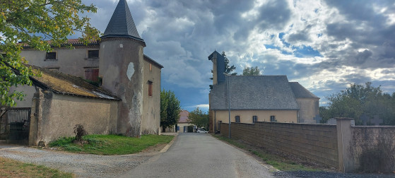 &eacute;glise et ch&acirc;teau de LUC
