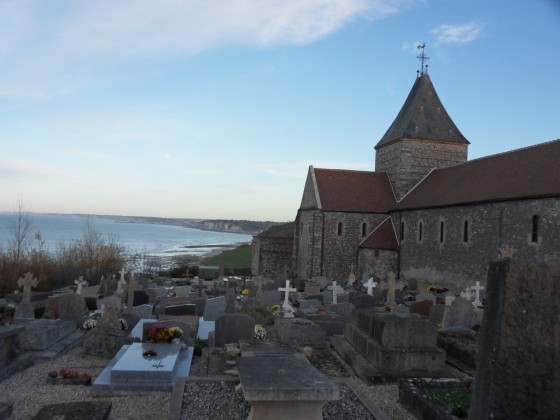Eglise et cimetière marin de Varengeville
