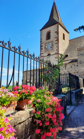 Eglise fortifi&eacute;e