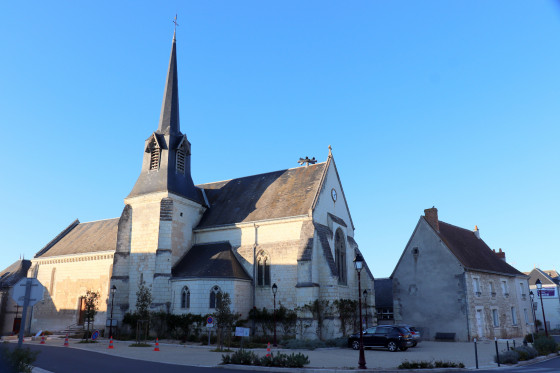 Eglise Saint Maurice &agrave; Lu&ccedil;ay-le-M&acirc;le