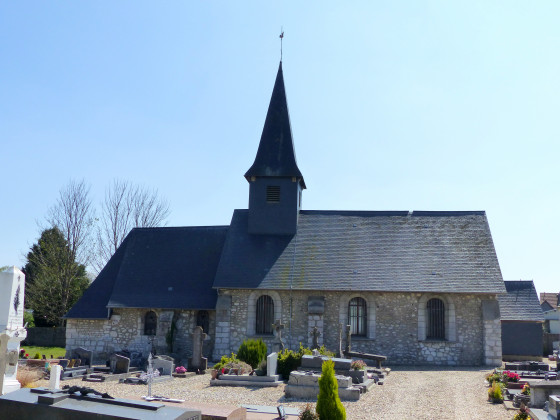 &Eacute;glise Saint-Nicolas &agrave; Saint-Nicolas-de-Bliquetuit