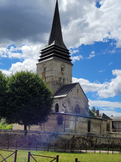 Église Saint-Ouen à Léry