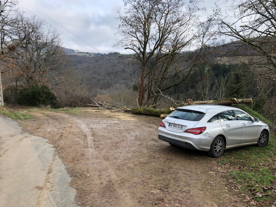 Emplacement pour garer sa voiture