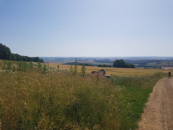 En allant sur Vezon