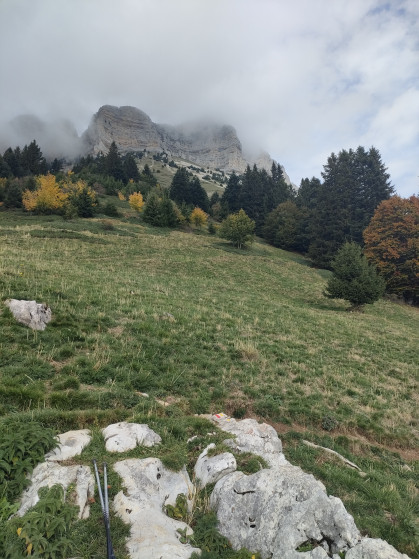 En arrivant au habert