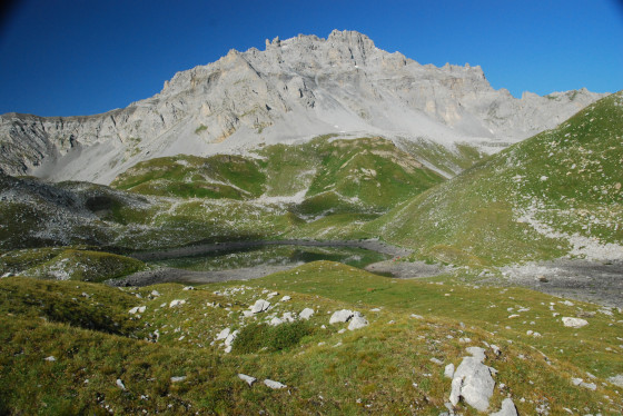 En chemin vers le col de Chanrouge
