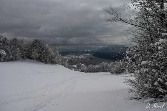 en descendant du point 955m